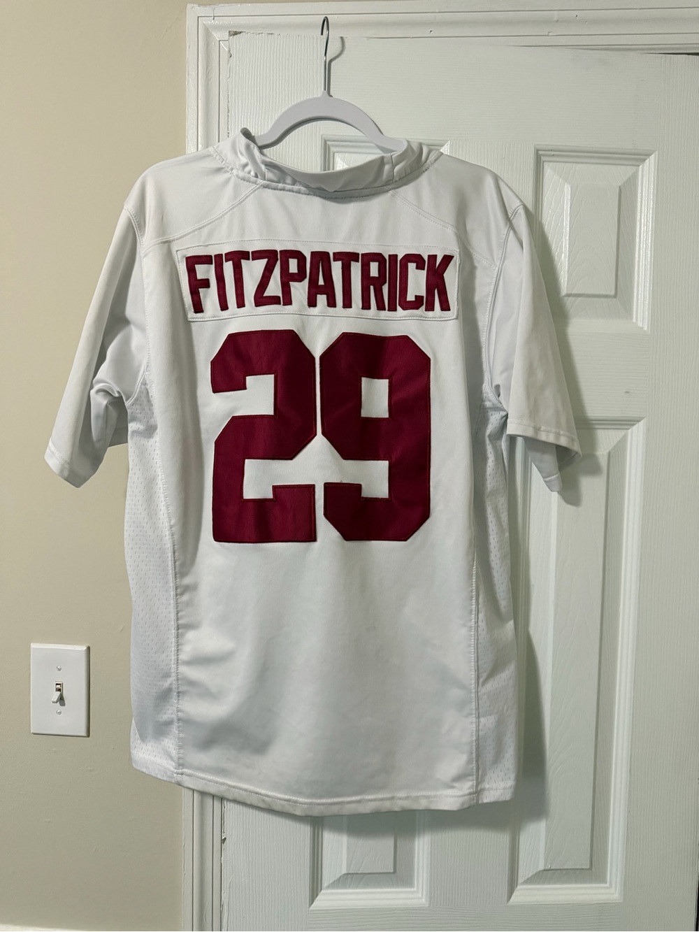 Alabama Minkah Fitzpatrick Nike Stitched White Jersey